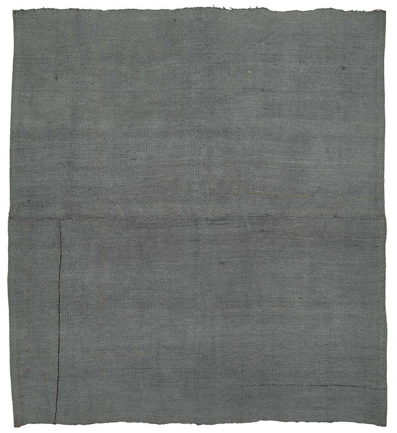 5x6 Grey Over-dyed Hemp Kilim Rug - 50423