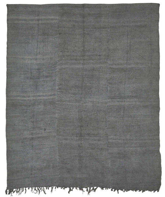 6x8 Grey Over-dyed Hemp Kilim Rug - 50424