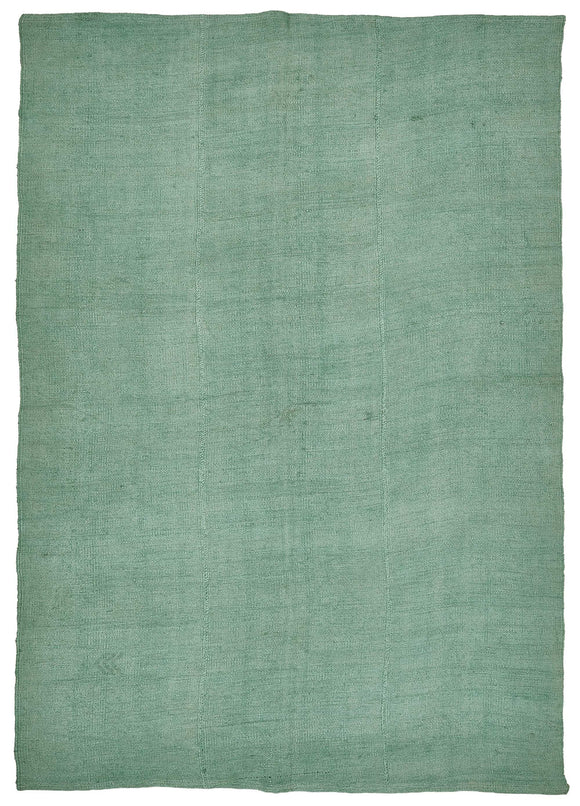 6x8 Turquoise Over-dyed Hemp Kilim Rug - 50429