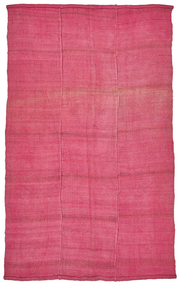 5x8 Pink Over-dyed Hemp Kilim Rug - 50430