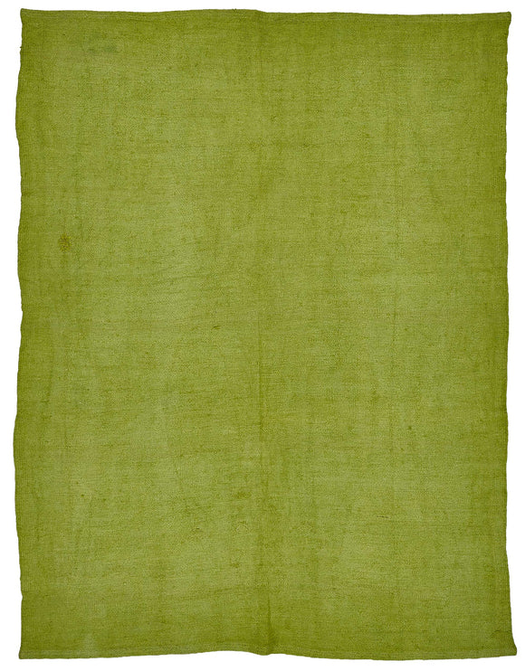 5x7 Green Over-dyed Hemp Kilim Rug - 50441