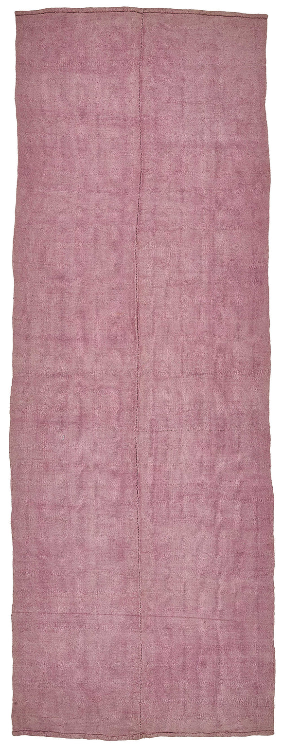 4x12 Pink Over-dyed Hemp Kilim Rug - 50457