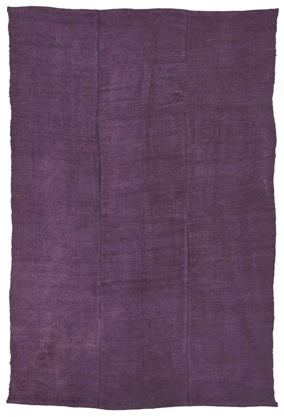 6x9 Purple Over-dyed Hemp Kilim Rug - 50459