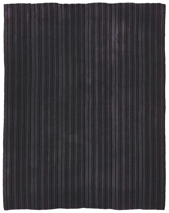 6x8 Grey Over-dyed Hemp Kilim Rug - 50461
