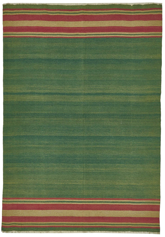 6x8 Handwoven Oushak Kilim Rug - 50503