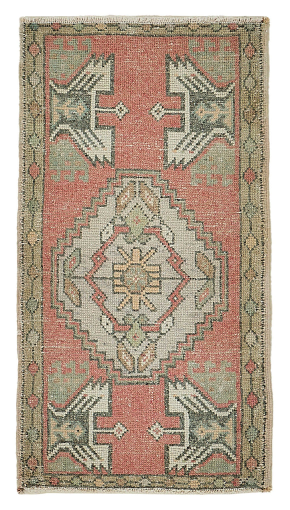 2x3 Vintage Turkish Small Rug - 50712