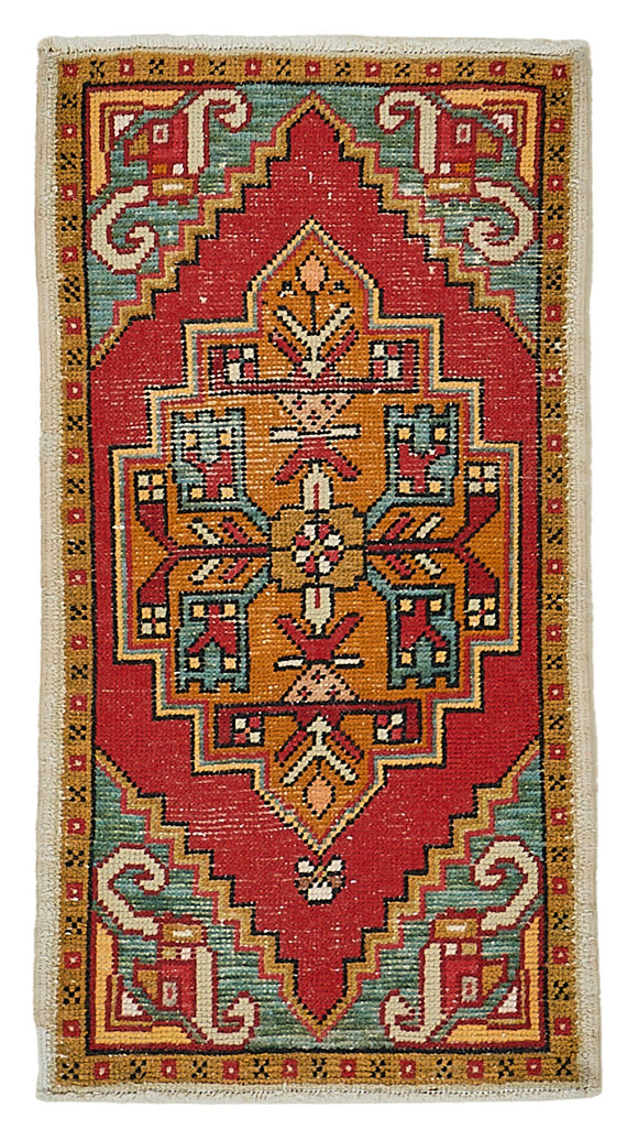 2x3 Vintage Turkish Small Rug - 50714