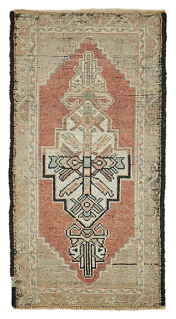 2x3 Vintage Turkish Small Rug - 50715