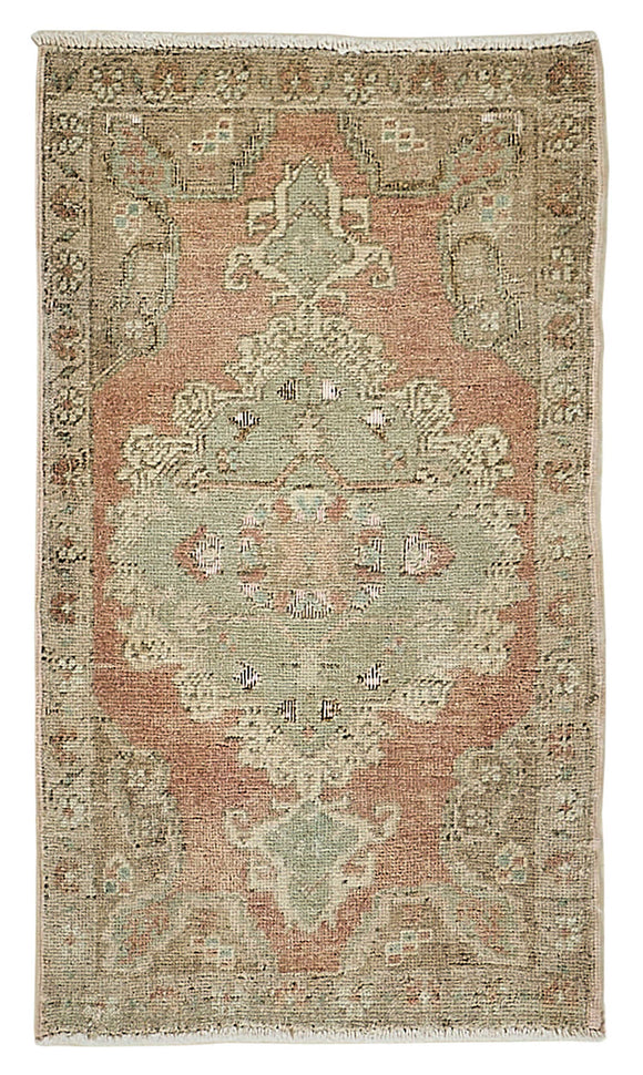 2x3 Vintage Turkish Small Rug - 50727