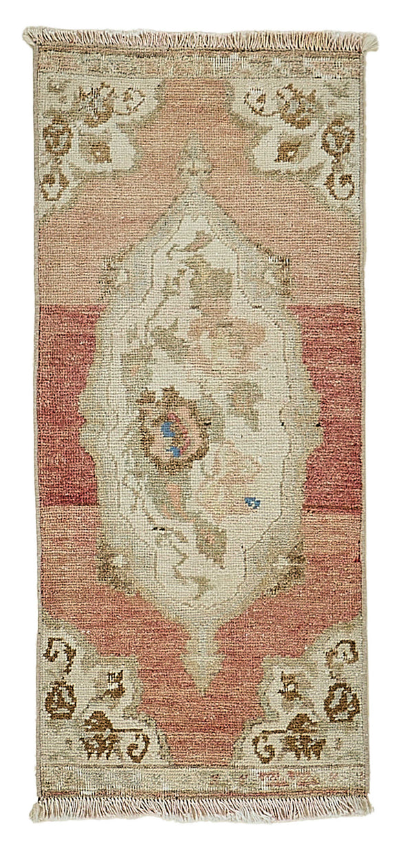 1x3 Vintage Turkish Small Rug - 50730