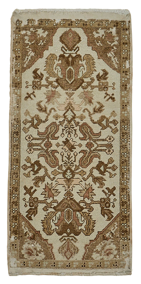 2x3 Vintage Turkish Small Rug - 50731