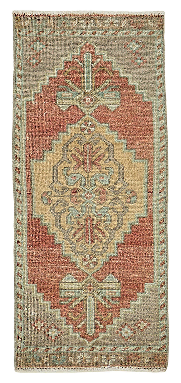 2x3 Vintage Turkish Small Rug - 50738