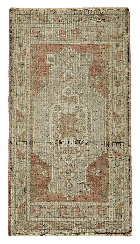 2x3 Vintage Turkish Small Rug - 50741