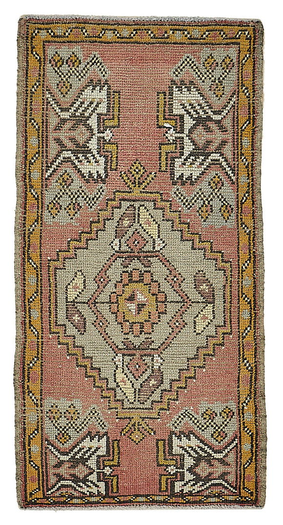 2x3 Vintage Turkish Small Rug - 50745
