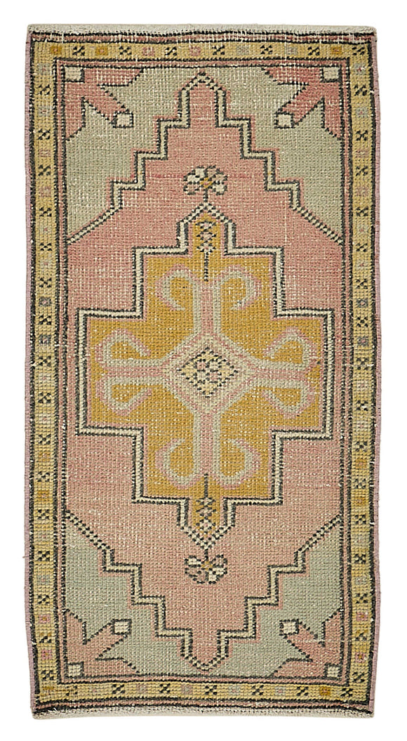 2x3 Vintage Turkish Small Rug - 50748