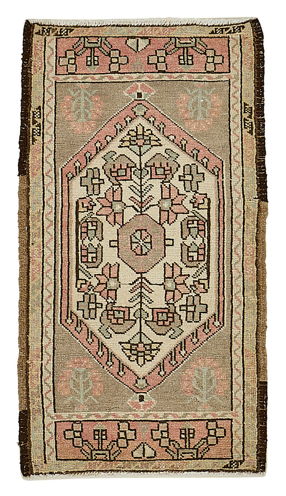 2x3 Vintage Turkish Small Rug - 50749