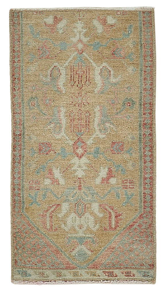 1x2 Vintage Turkish Small Rug - 50750