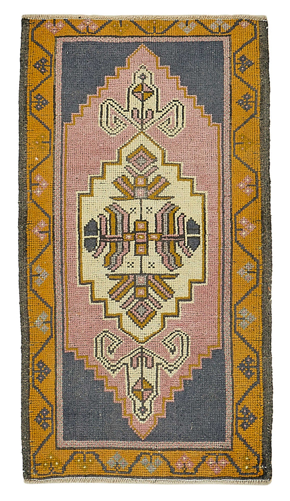 2x3 Vintage Turkish Small Rug - 50752
