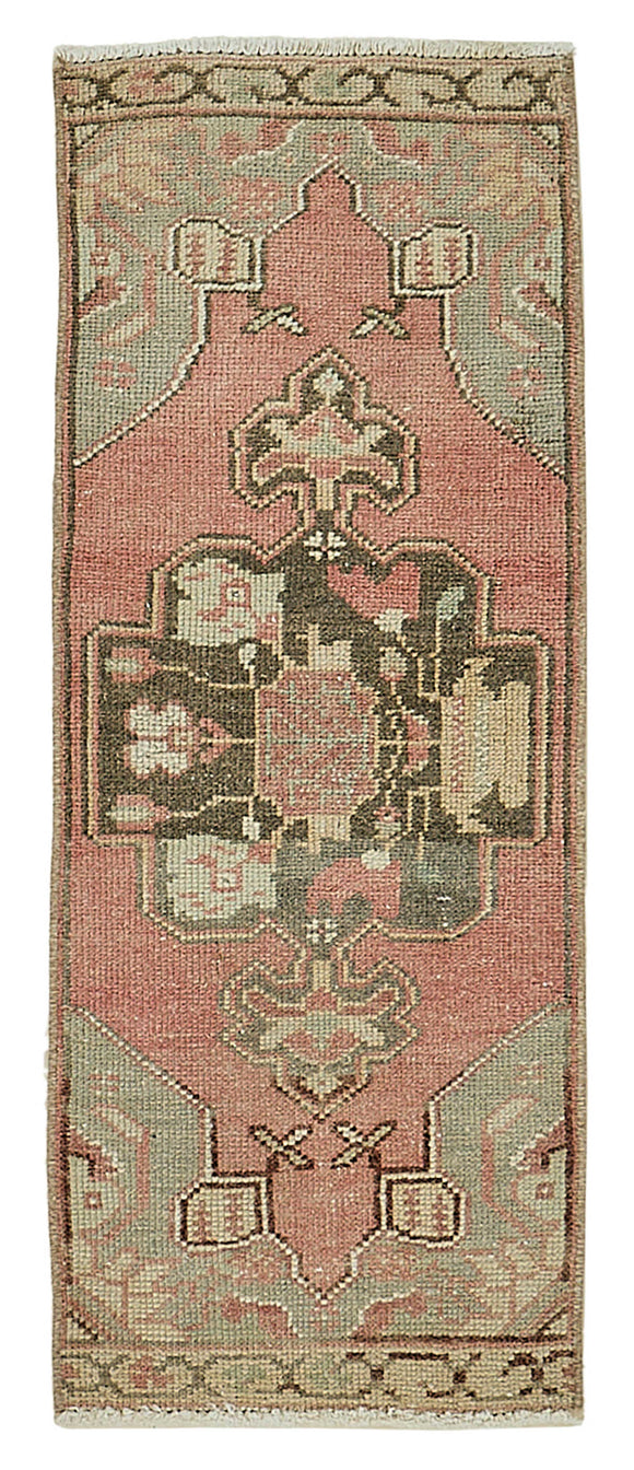 1x3 Vintage Turkish Small Rug - 50761