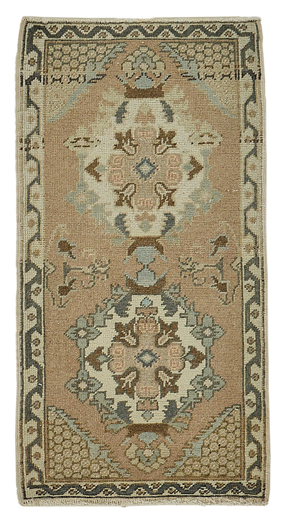 2x3 Vintage Turkish Small Rug - 50768