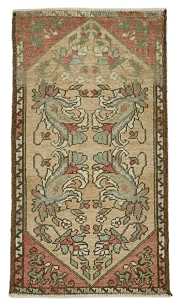 2x3 Vintage Turkish Small Rug - 50770