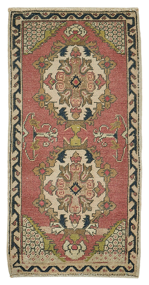 2x3 Vintage Turkish Small Rug - 50775