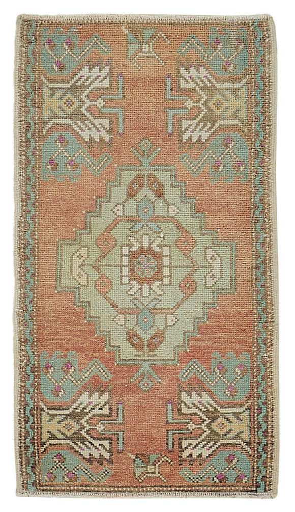 2x3 Vintage Turkish Small Rug - 50778