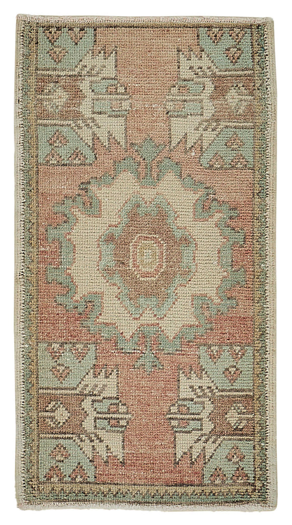 2x3 Vintage Turkish Small Rug - 50785