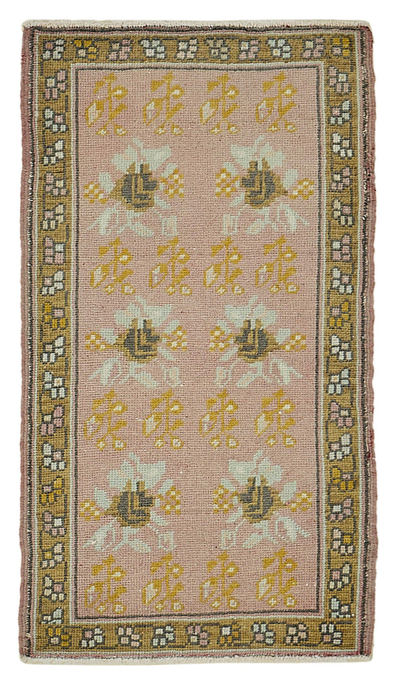 2x3 Vintage Turkish Small Rug - 50787