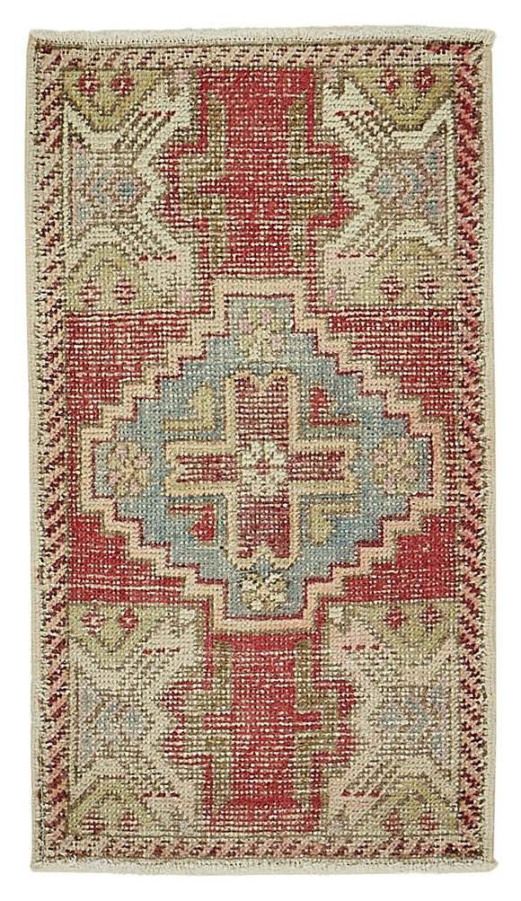 2x3 Vintage Turkish Small Rug - 50788