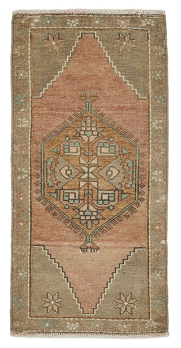 2x3 Vintage Turkish Small Rug - 50789