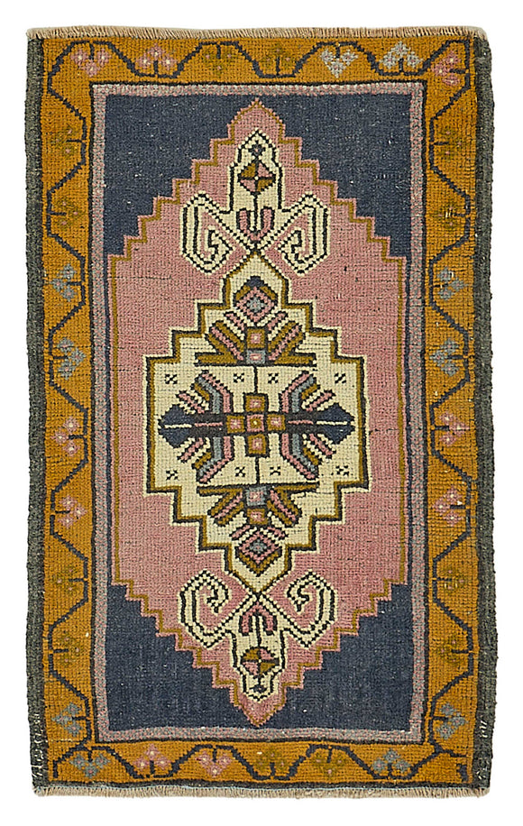 2x3 Vintage Turkish Small Rug - 50793