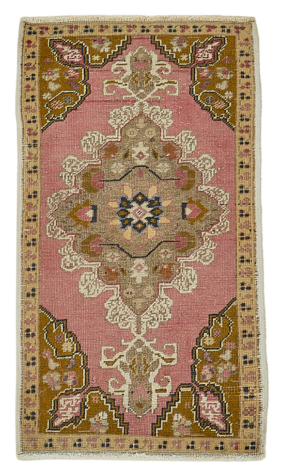 2x3 Vintage Turkish Small Rug - 50794