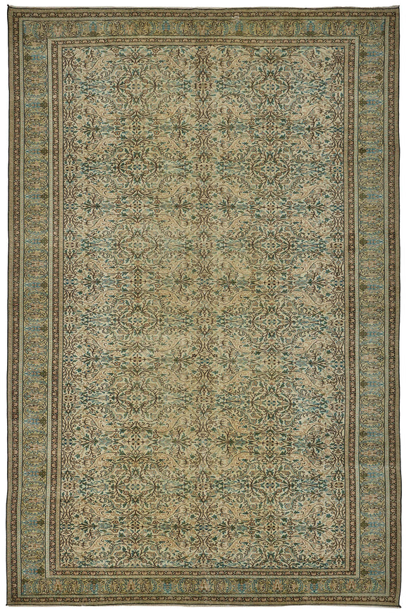 8x12 Vintage Hand-Knotted Rug - 50986