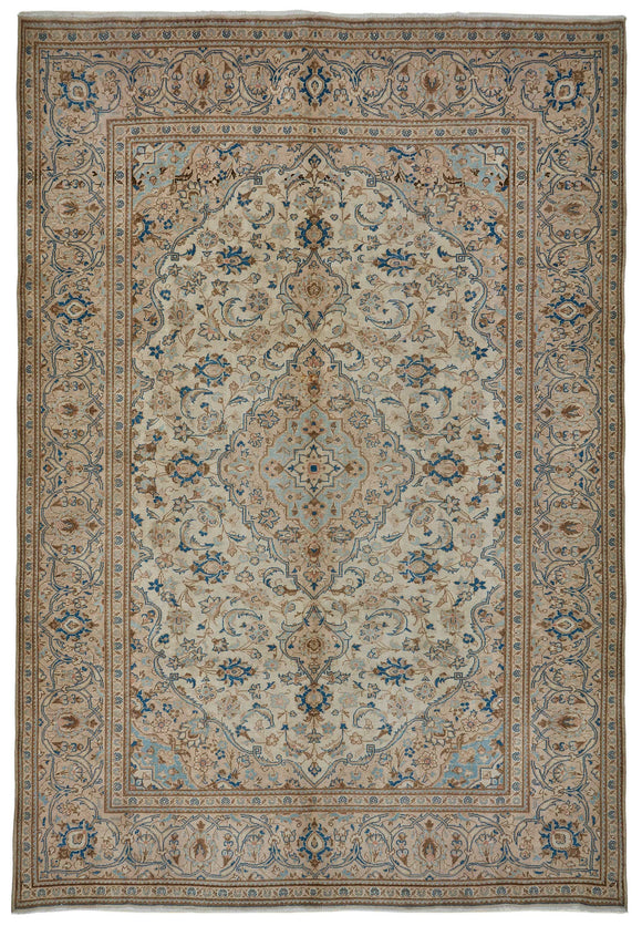 8x11 Vintage Hand-Knotted Rug - 50994