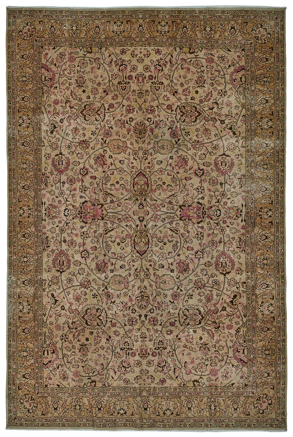 6x10 Vintage Hand-Knotted Rug - 50996