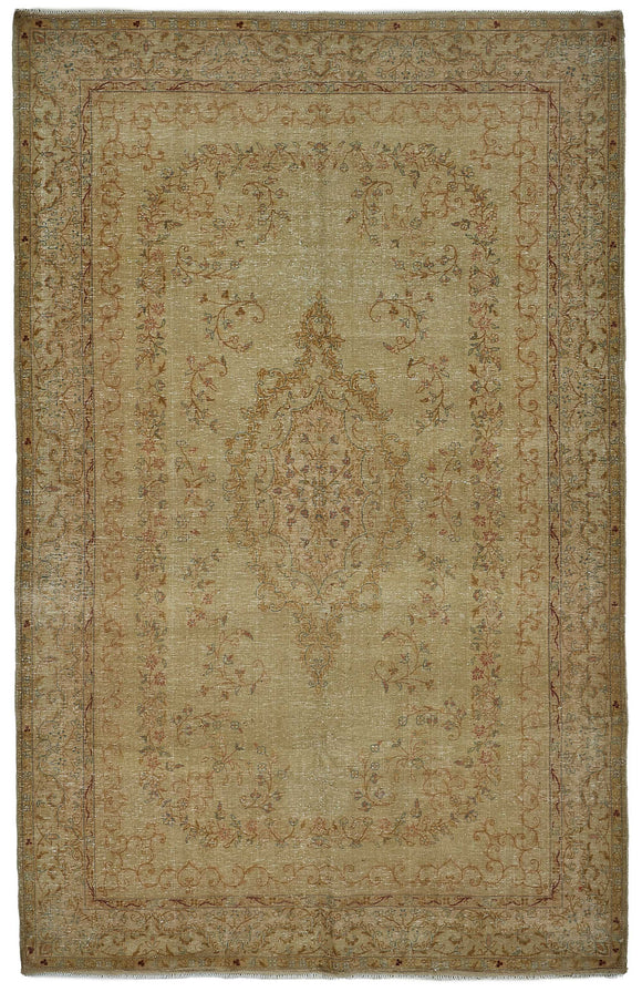 5x9 Vintage Hand-Knotted Rug - 50999