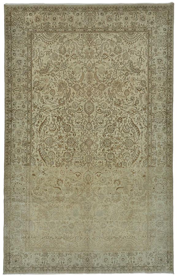 11x17 Vintage Hand-Knotted Rug - 51006
