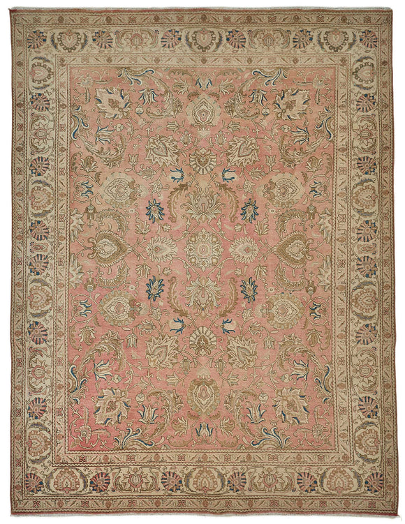 10x13 Vintage Hand-Knotted Rug - 51008
