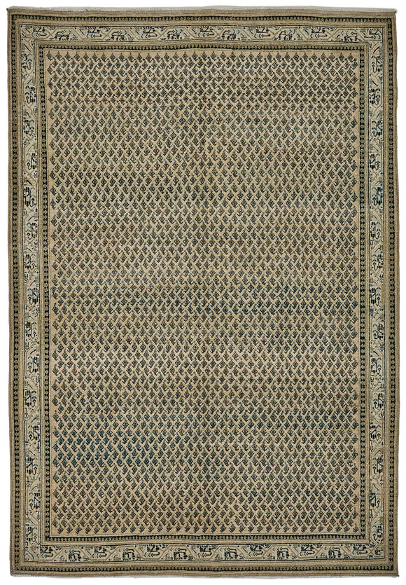 7x10 Vintage Hand-Knotted Rug - 51015