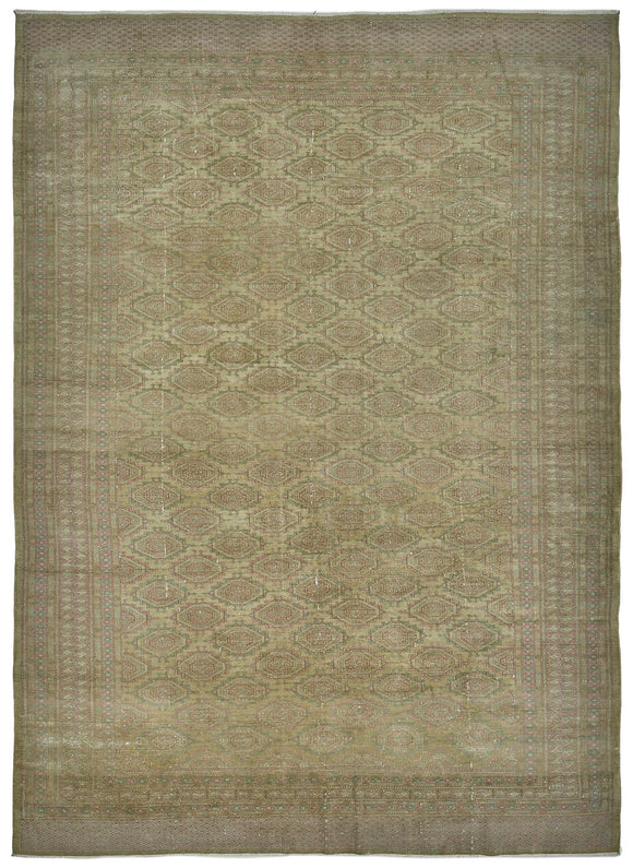 7x10 Vintage Hand-Knotted Rug - 51018