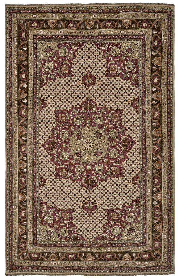 6x10 Vintage Hand-Knotted Rug - 51020