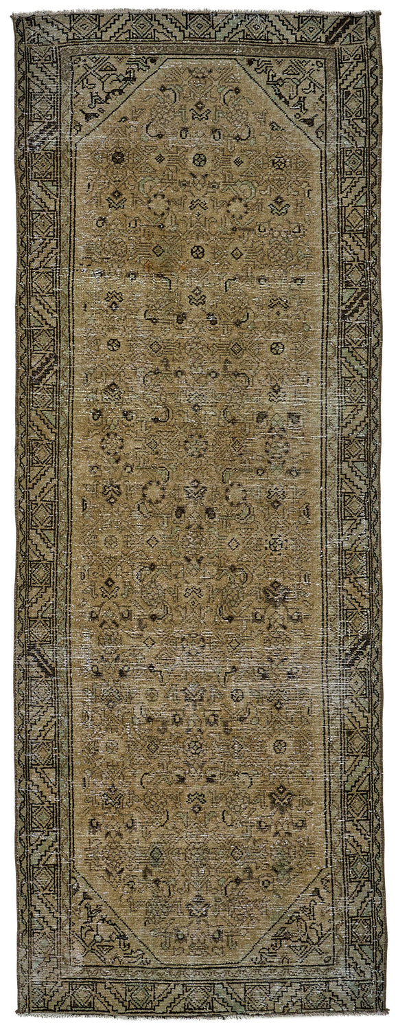 3x10 Vintage Hand-Knotted Rug - 51024