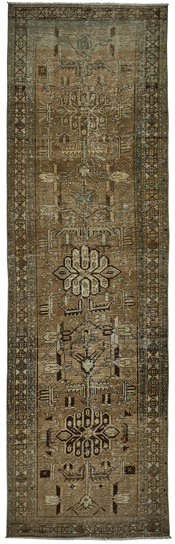 3x11 Vintage Hand-Knotted Rug - 51027
