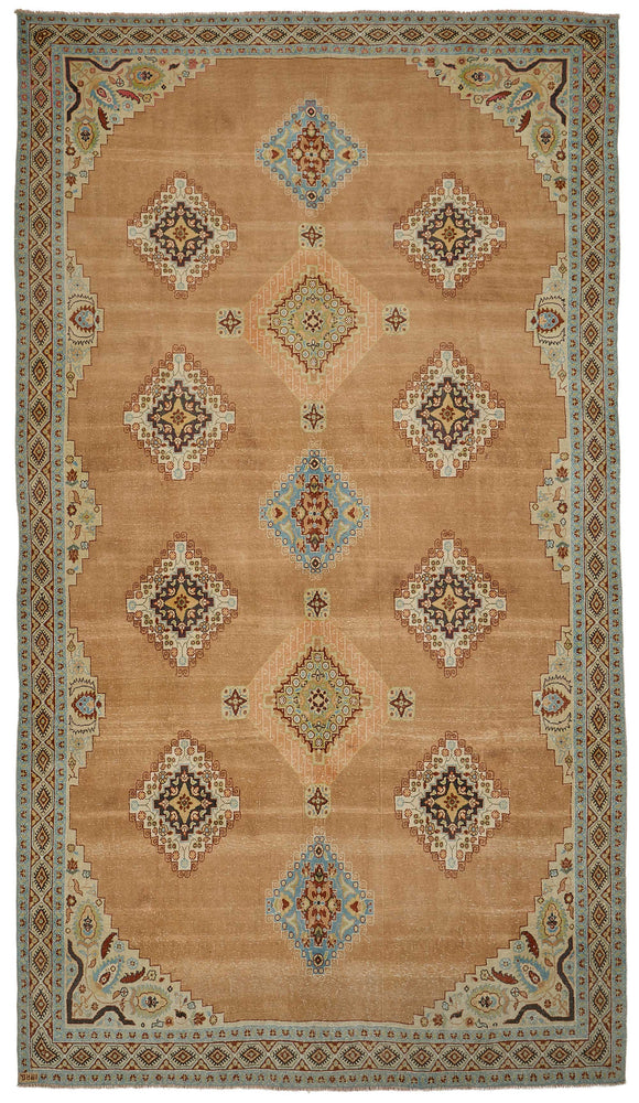 8x14 Vintage Hand-Knotted Rug - 51036