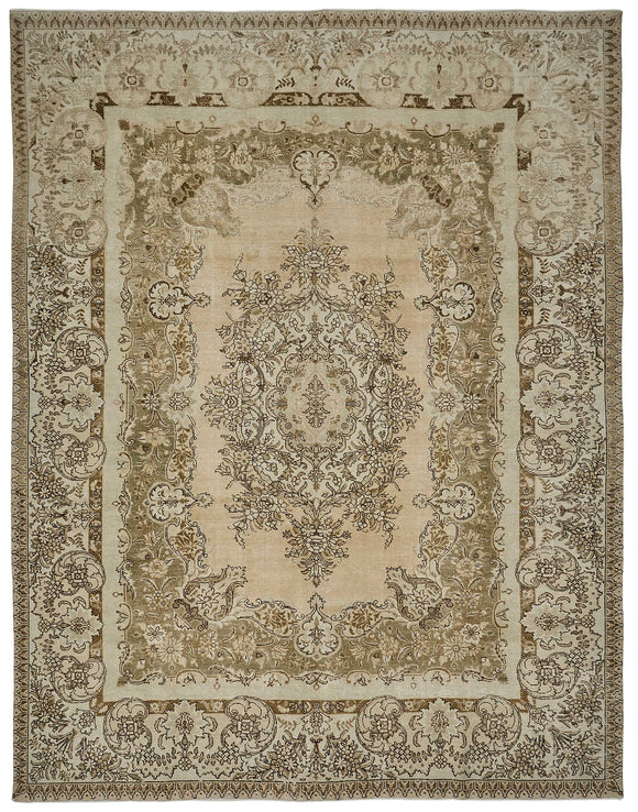 9x12 Vintage Hand-Knotted Rug - 51037