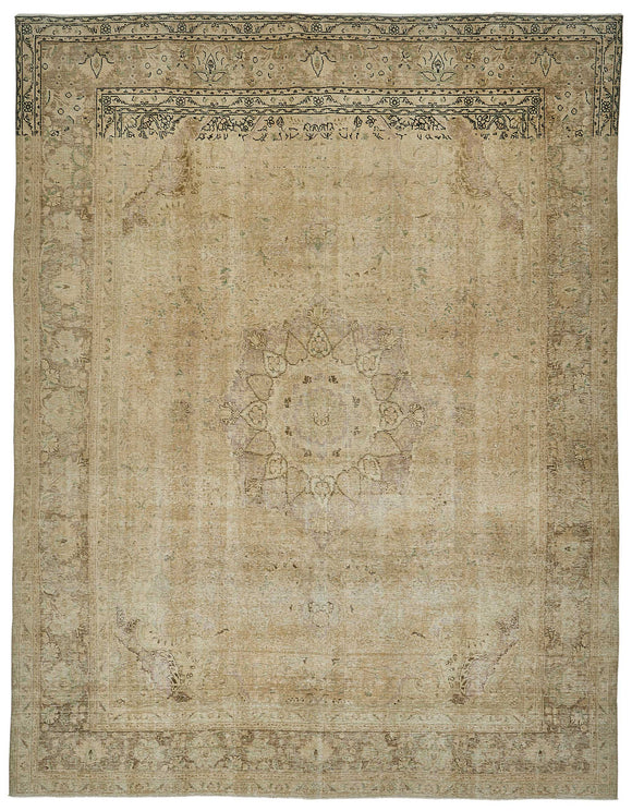 10x12 Vintage Hand-Knotted Rug - 51046