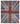 8x10 British Flag Hand-Knotted Patchwork Rug -6222