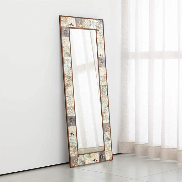 Pamila Handmade Wooden Framed  Long Dressing Mirror