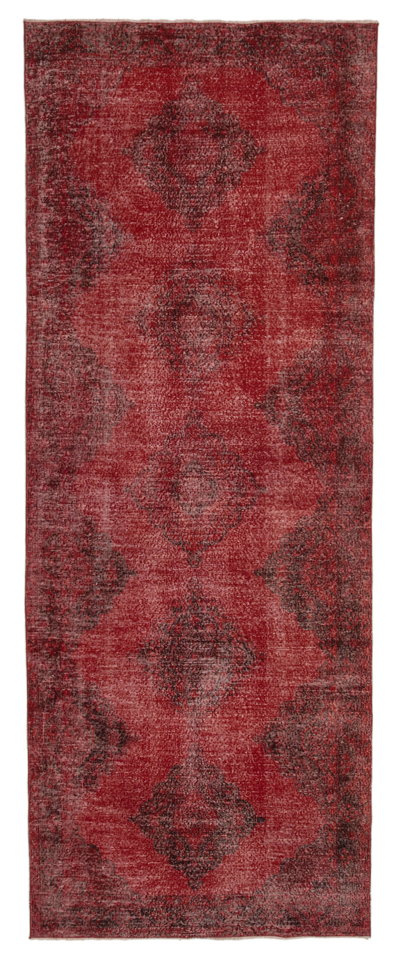4' 11'' x 12' 10'' Turkish Hand-Knotted Runner Rug